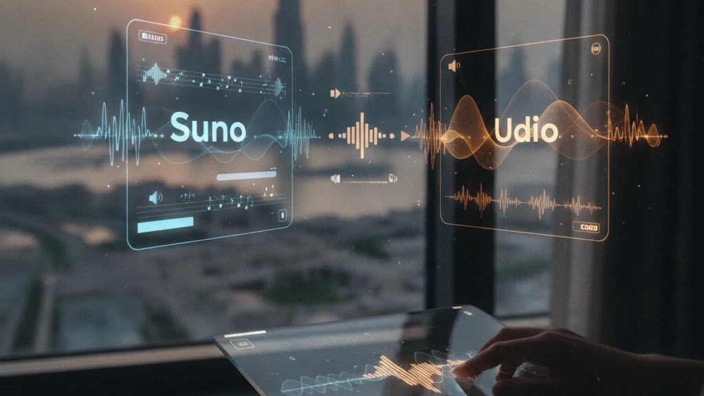 AI Music Generation for Dubai Video: How Suno and Udio Are Replacing Stock Audio