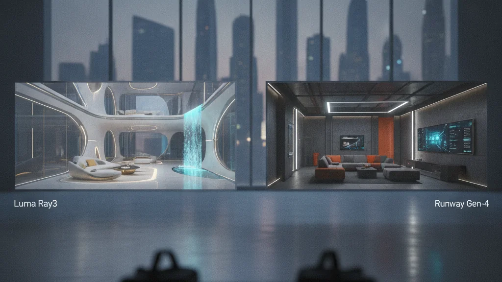 AI Property Video in Dubai: Luma Ray3 vs Runway Gen-4 for Unbuilt Apartment Walkthroughs
