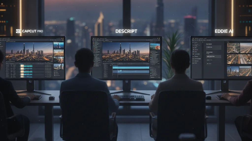 AI Rough Cut Comparison 2026: Descript, CapCut Pro, and Eddie AI for Dubai Corporate Video Workflows