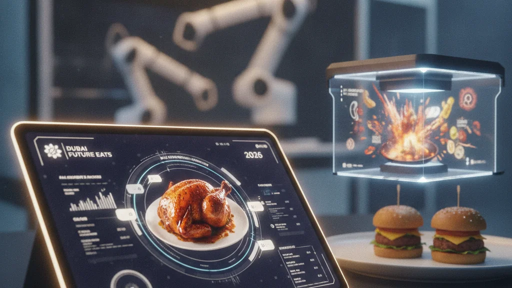 AI Video Dubai F&B and Cloud Kitchens in 2026: How AI Menu Videos, Food Reels, and Restaurant Teasers Cut Production Costs by 80%