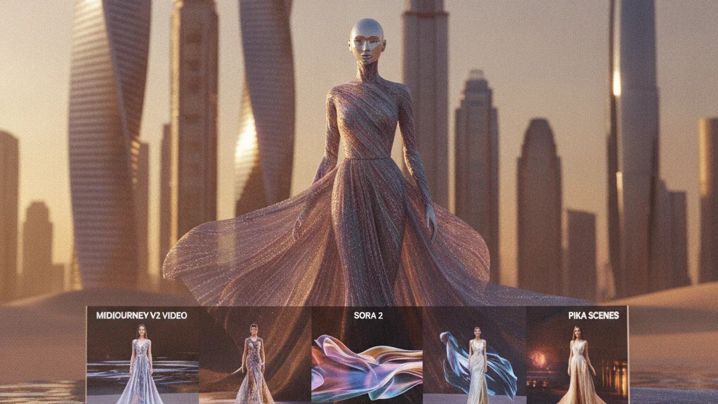AI Video for Dubai Fashion and Luxury Brands in 2026: How Midjourney V2 Video, Sora 2, and Pika Scenes Replace Lookbook Shoots