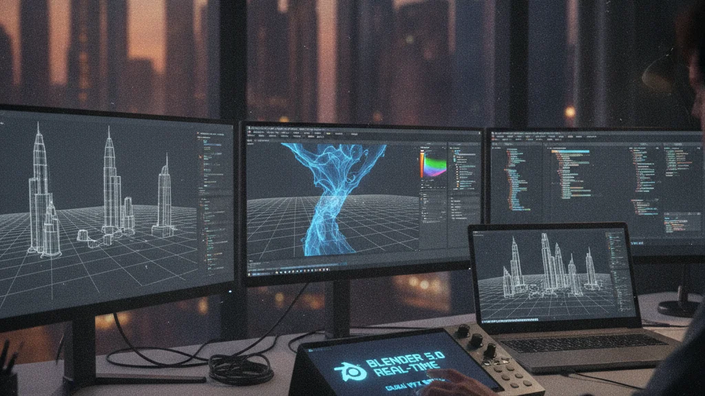 Blender 5.0 Goes Real-Time: Free VFX Tools for Dubai's Independent Filmmakers
