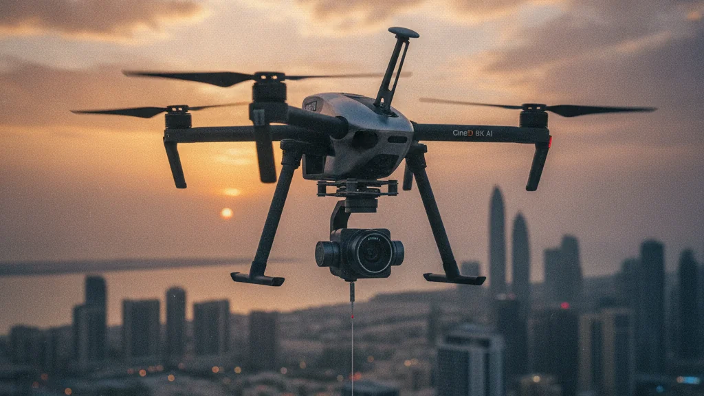DJI Inspire 4 Launches: 8K CineD and AI Cable Cam for Dubai Aerial Cinematography