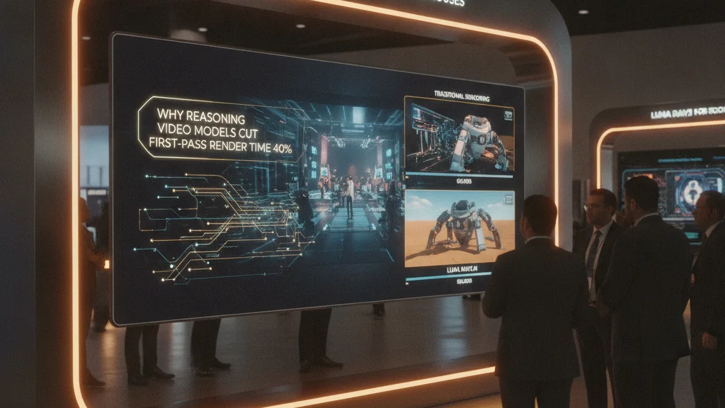 Luma Ray3 Dubai Production Houses in 2026: Why Reasoning Video Models Cut First-Pass Render Time 40%