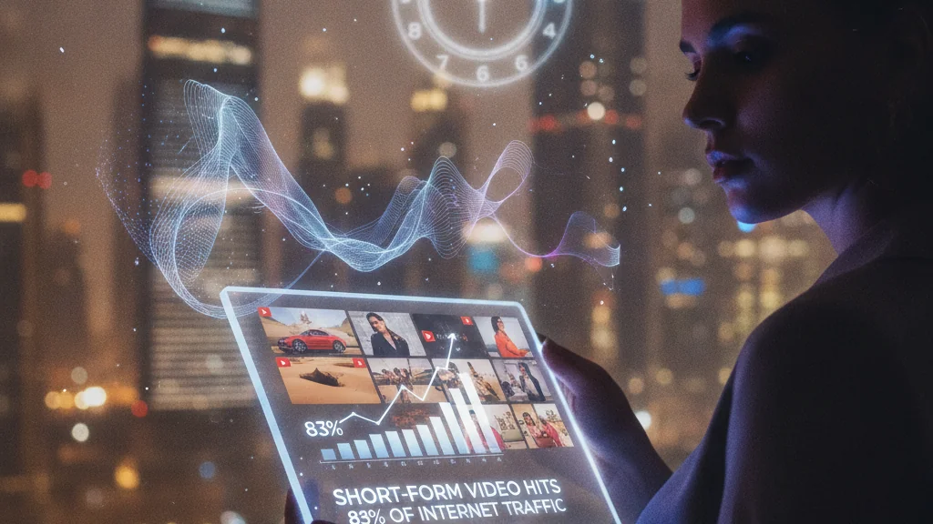 Short-Form Video Hits 83% of Internet Traffic: What Dubai Brands Must Know for 2026