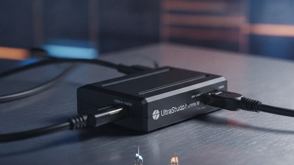 USB4 Capture for Dubai Live and Post Workflows: What Blackmagic UltraStudio Express 3G Adds
